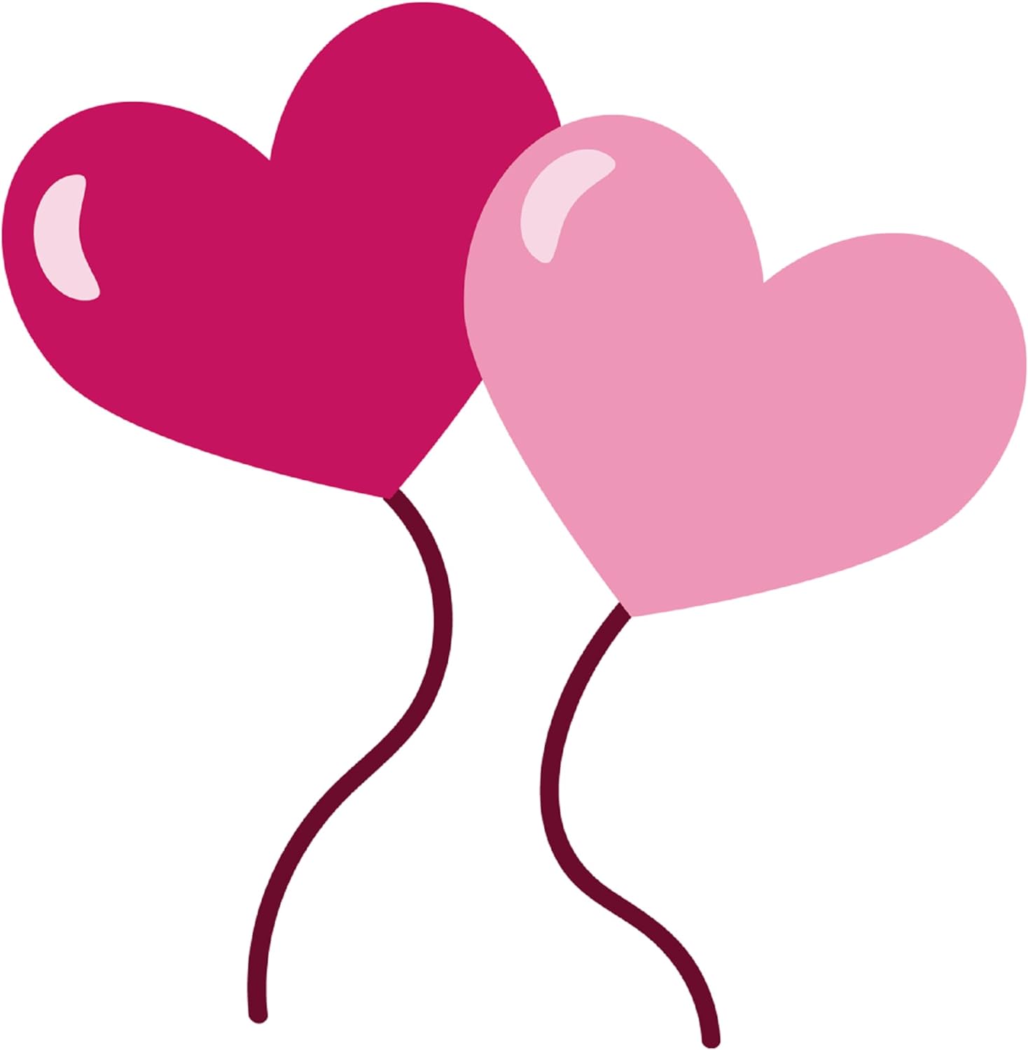 Inspirational Quote Pink Heart Balloons Motivational Sticker Vinyl Decal Motivation Stickers- 5" Vinyl Sticker Waterproof