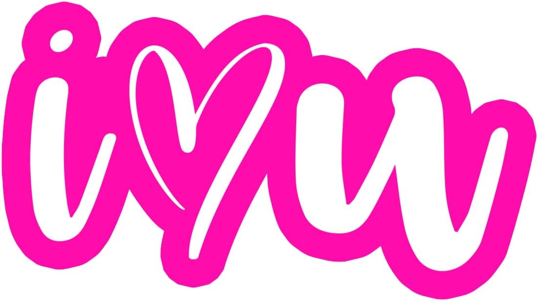 Inspirational Quote I Love You Motivational Sticker Vinyl Decal Motivation Stickers- 5" Vinyl Sticker Waterproof