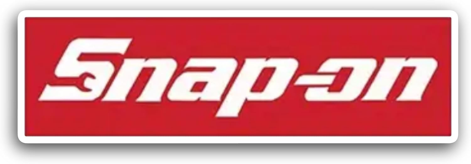 2 (Pieces) 3" and 5" Snap-On Text Sticker, Waterproof Vinyl Decals for Many Purpose Like Cars, Trucks, Laptops, Phones, Windows and More