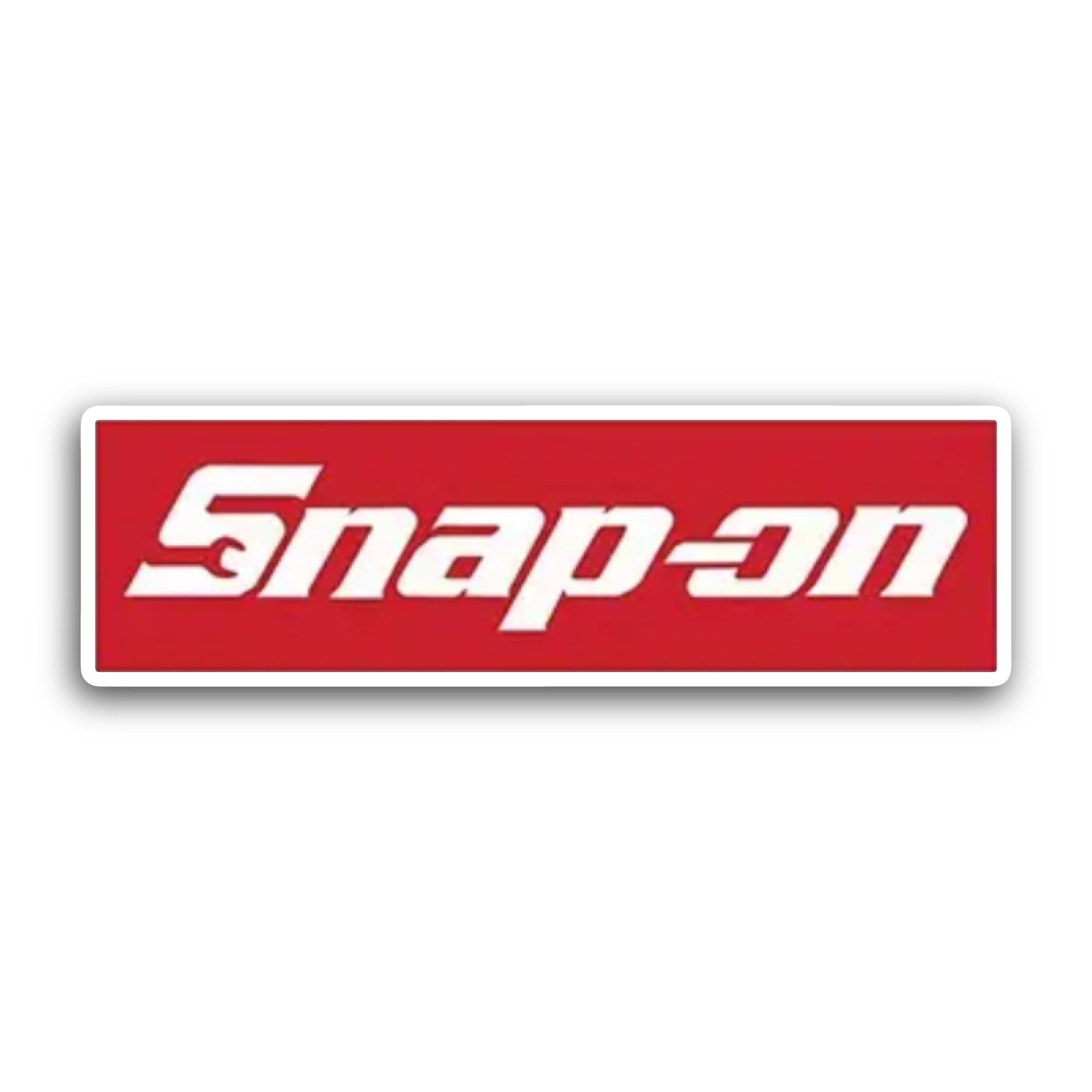 2 (Pieces) 3" and 5" Snap-On Text Sticker, Waterproof Vinyl Decals for Many Purpose Like Cars, Truck