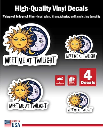 2 (Pieces) 3" and 5" Stickers n Decals I Am Happy - Motivational Sticker Vinyl Decal Sticker, Waterp
