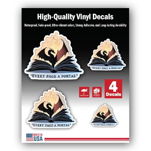 2 (Pieces) 3" and 5" Stickers n Decals Brilliant - Motivational Sticker Vinyl Decal Sticker, Waterpr