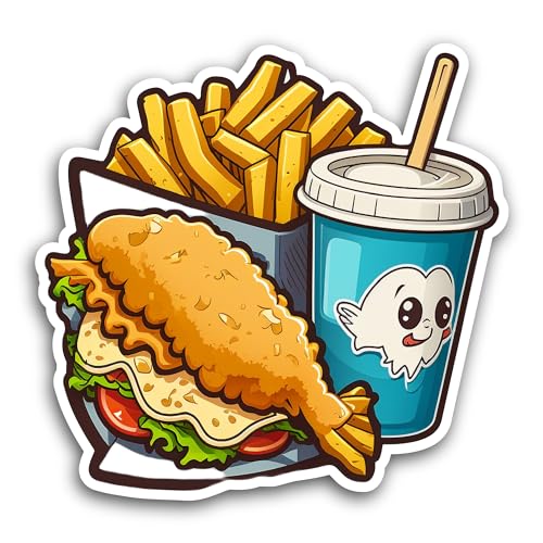 2 (Pieces) 3" and 5" Cartoon Cat Couple Sticker, Waterproof Vinyl Decals for Many Purpose Like Cars,