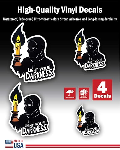 2 (Pieces) 3" and 5" Stickers n Decals Focus On The Good - Motivational Sticker Vinyl Decal Sticker,