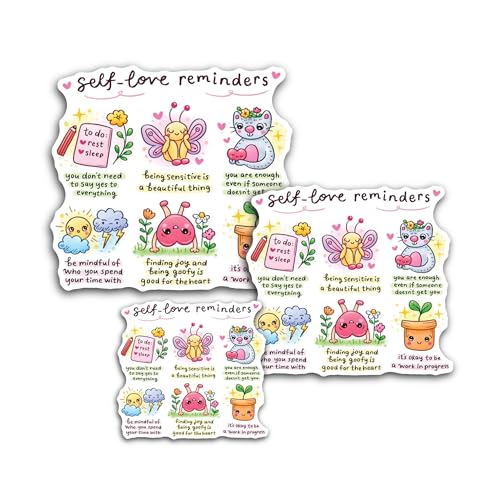 2 (Pieces) 3" and 5" Bite Mee Sticker, Waterproof Vinyl Decals for Many Purpose Like Cars, Trucks, L