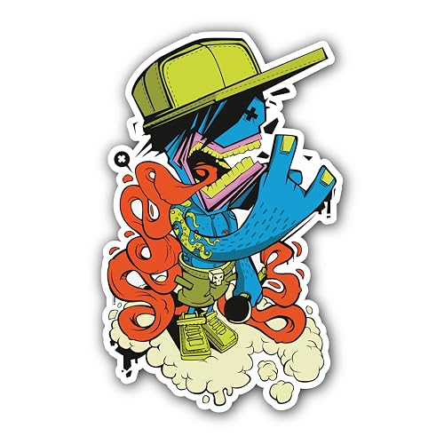 Dying to Talk, Afraid to Text Message Sticker - 5" Vinyl Sticker Waterproof