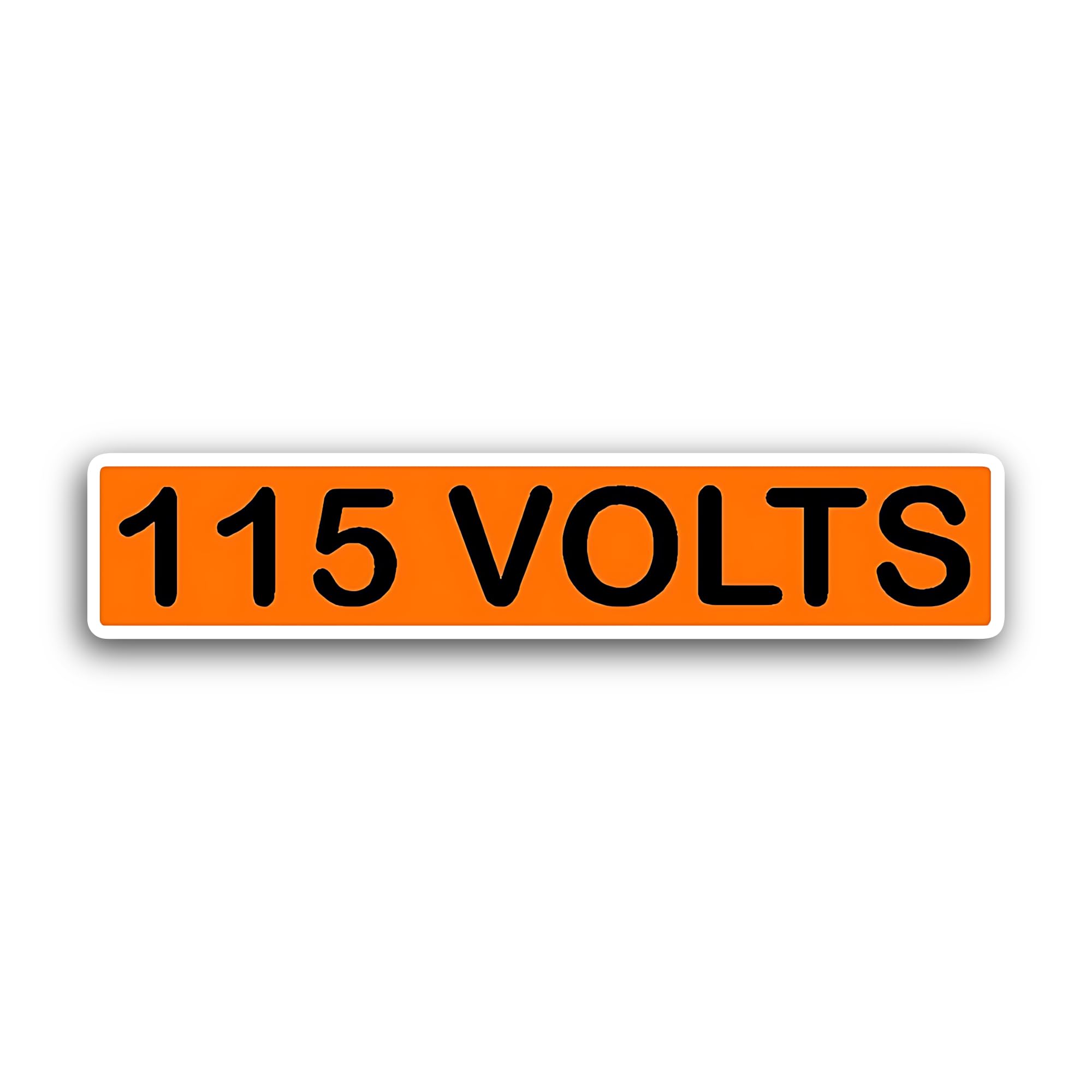 2 (Pieces) 3" and 5" Vanilla Soft Top Treat Sticker, Waterproof Vinyl Decals for Many Purpose Like C