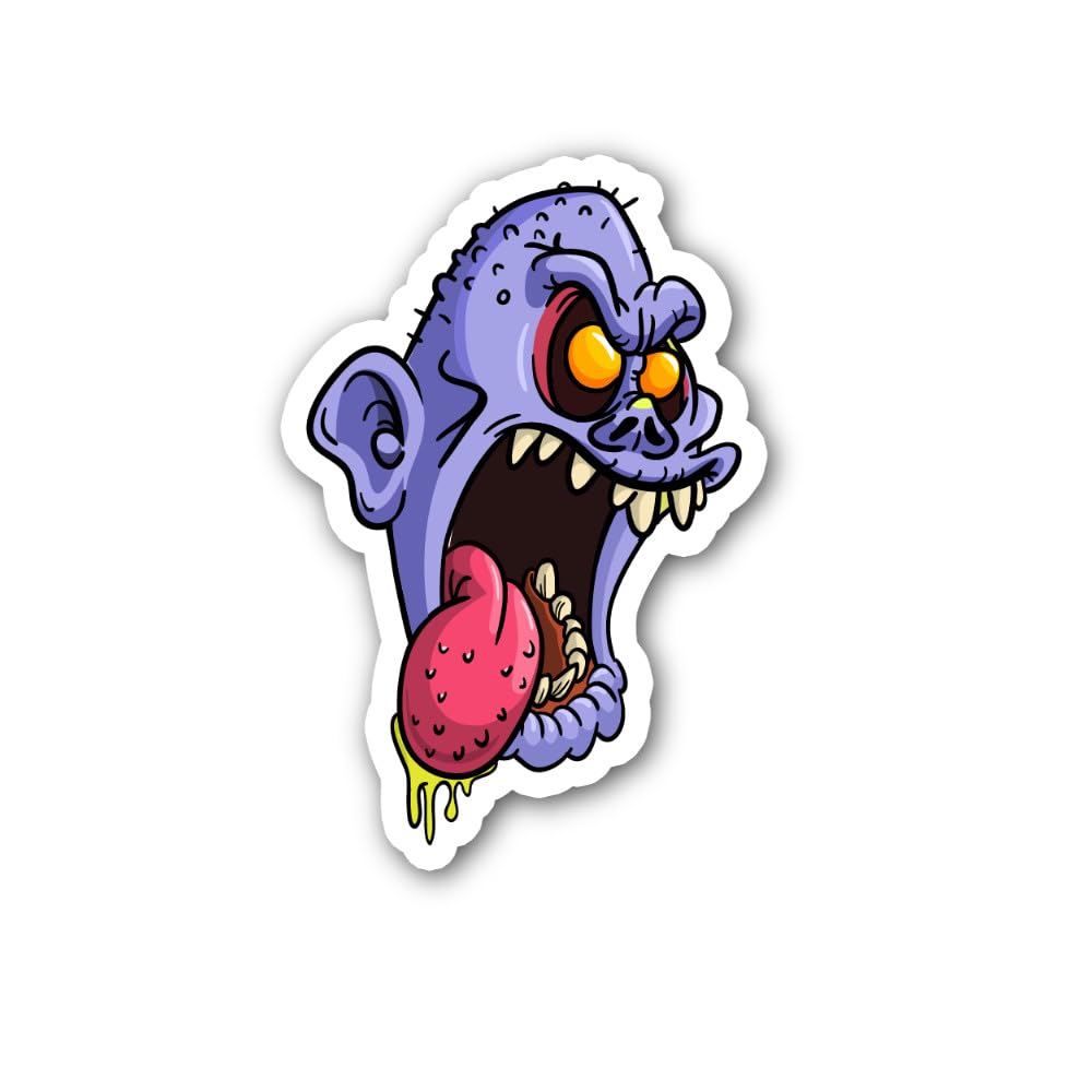 2 (Pieces) 3" and 5" Unbreakable Spirit Bold Text Sticker, Waterproof Vinyl Decals for Many Purpose 