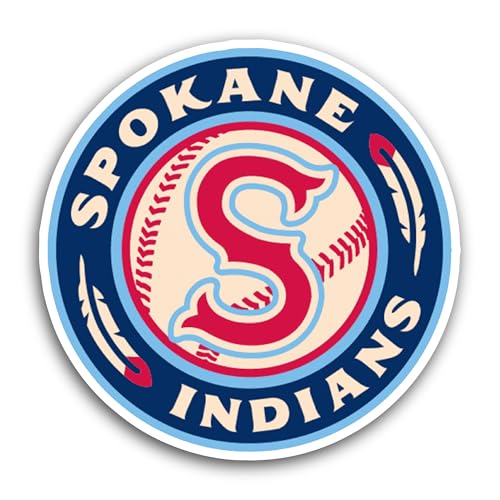 2 (Pieces) 3" and 5" Sp0kane Logo Sticker, Waterproof Vinyl Decals for Many Purpose Like Cars, Truck