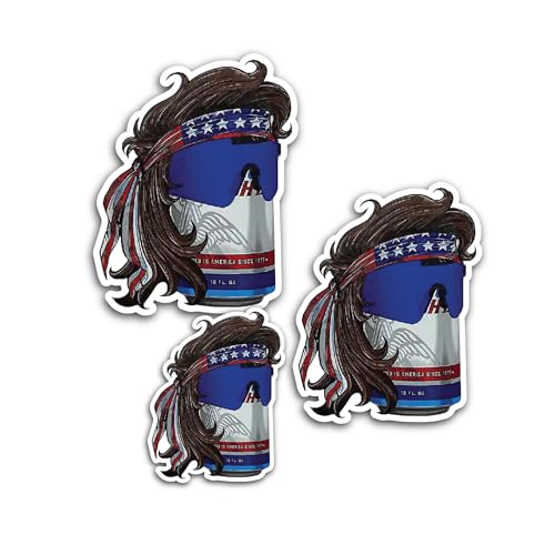 2 (Pieces) 3" and 5" Outline Monster Character Sticker, Waterproof Vinyl Decals for Many Purpose Lik