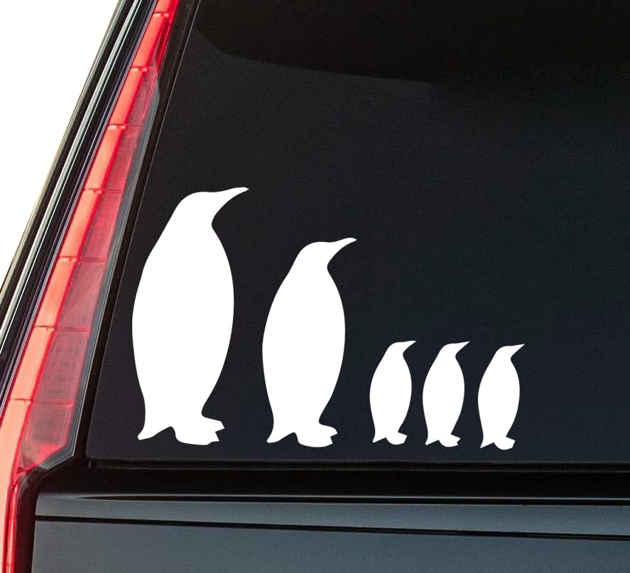 2 (Pieces) 3" and 5" Winter Bloom roce Sticker, Waterproof Vinyl Decals for Many Purpose Like Cars, 