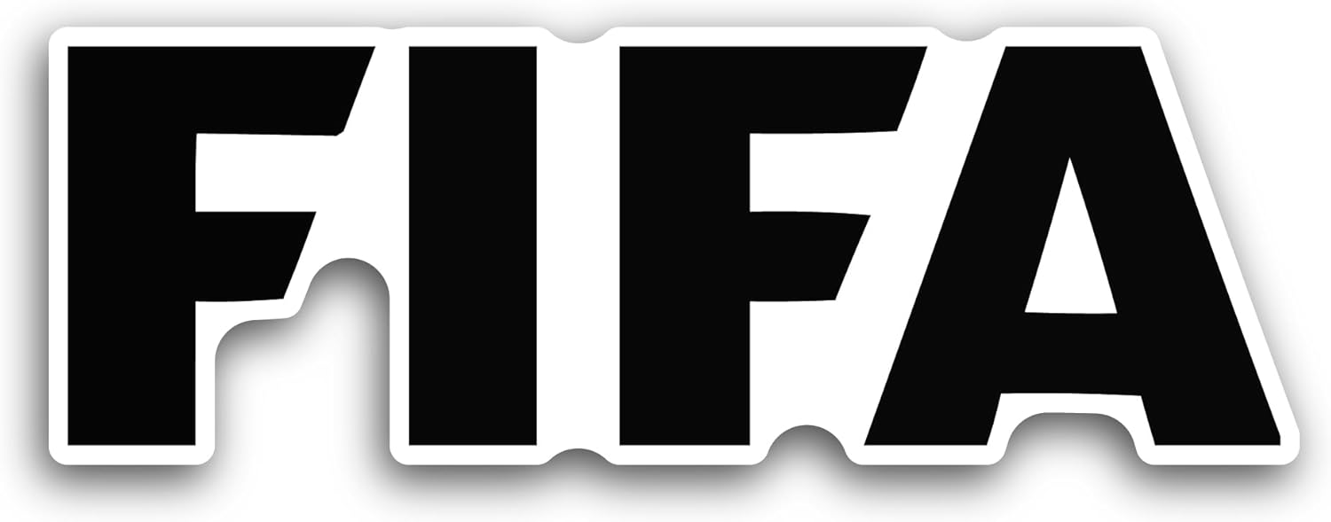 2 (Pieces) 3" and 5" F1FA Sticker, Waterproof Vinyl Decals for Many Purpose Like Cars, Trucks, Laptops, Phones, Windows and More