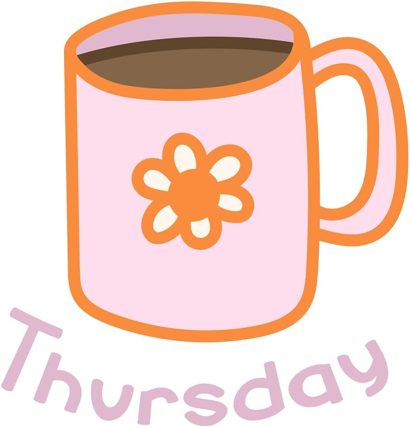 Inspirational Quote Thursday Coffee Cup Motivational Sticker Vinyl Decal Motivation Stickers- 5" Vinyl Sticker Waterproof
