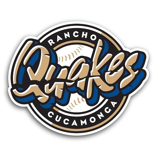 2 (Pieces) 3" and 5" Ranch0 Baseball Logo Decal Sticker, Waterproof Vinyl Decals for Many Purpose Li