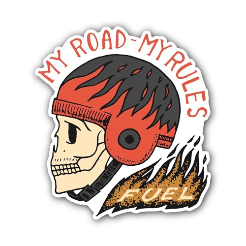 2 (Pieces) 3" and 5" Feeling of Surprise Sticker, Waterproof Vinyl Decals for Many Purpose Like Cars