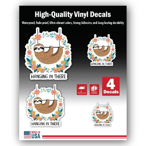 2 (Pieces) 3" and 5" Stickers n Decals Resplendent - Motivational Sticker Vinyl Decal Sticker, Water