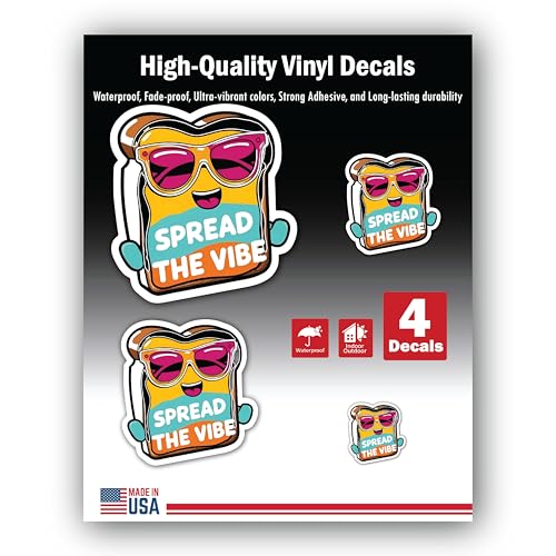 2 (Pieces) 3" and 5" Stickers n Decals Confident & Greatful - Motivational Sticker Vinyl Decal Stick