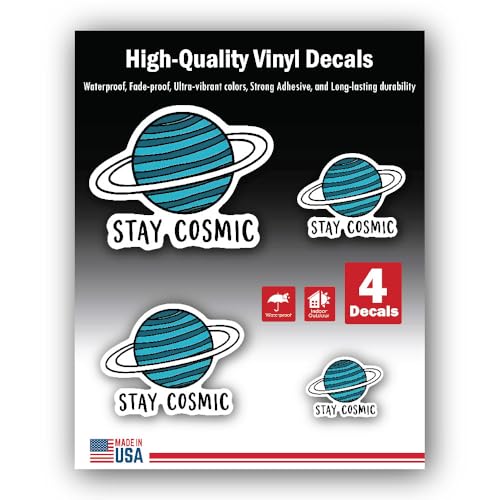 2 (Pieces) 3" and 5" Stickers n Decals cat Head - Motivational Sticker Vinyl Decal Sticker, Waterpro
