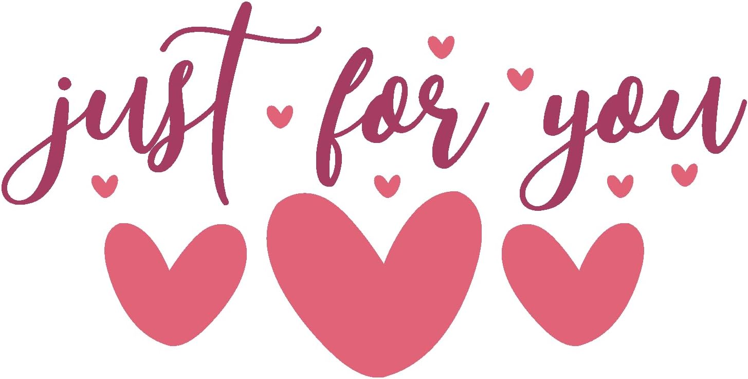 Inspirational Quote Just for You Motivational Sticker Vinyl Decal Motivation Stickers- 5" Vinyl Sticker Waterproof