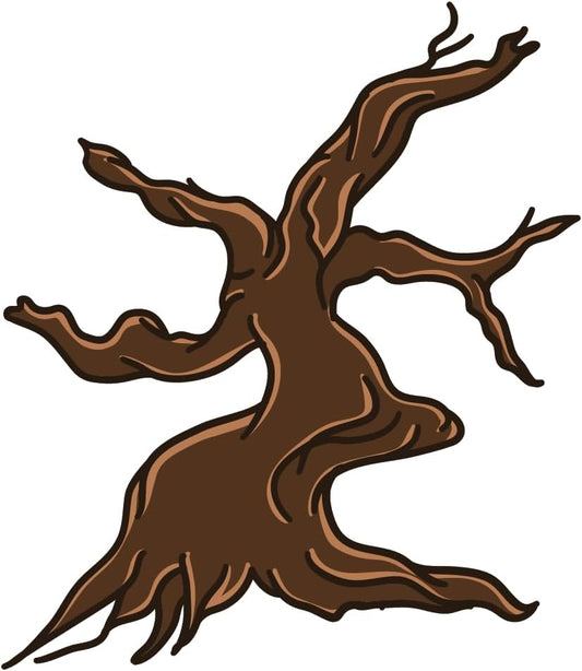 Inspirational Quote Brown Tree Sketch Motivational Sticker Vinyl Decal Motivation Stickers- 5" Vinyl Sticker Waterproof