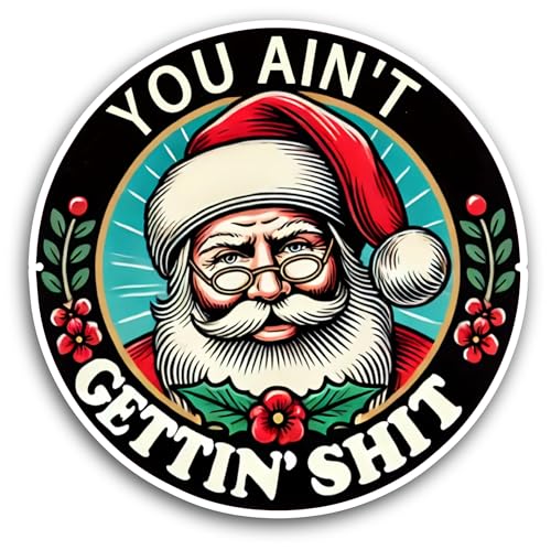 2 (Pieces) 3" and 5" You Ain't Sticker, Waterproof Vinyl Decals for Many Purpose Like Cars, Trucks, 