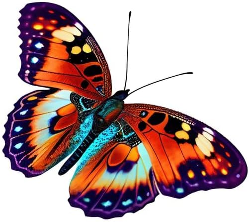 Inspirational Quote "Multicolor Butterfly" Motivational Sticker Vinyl Decal Motivation Stickers- 5" Vinyl Sticker Waterproof