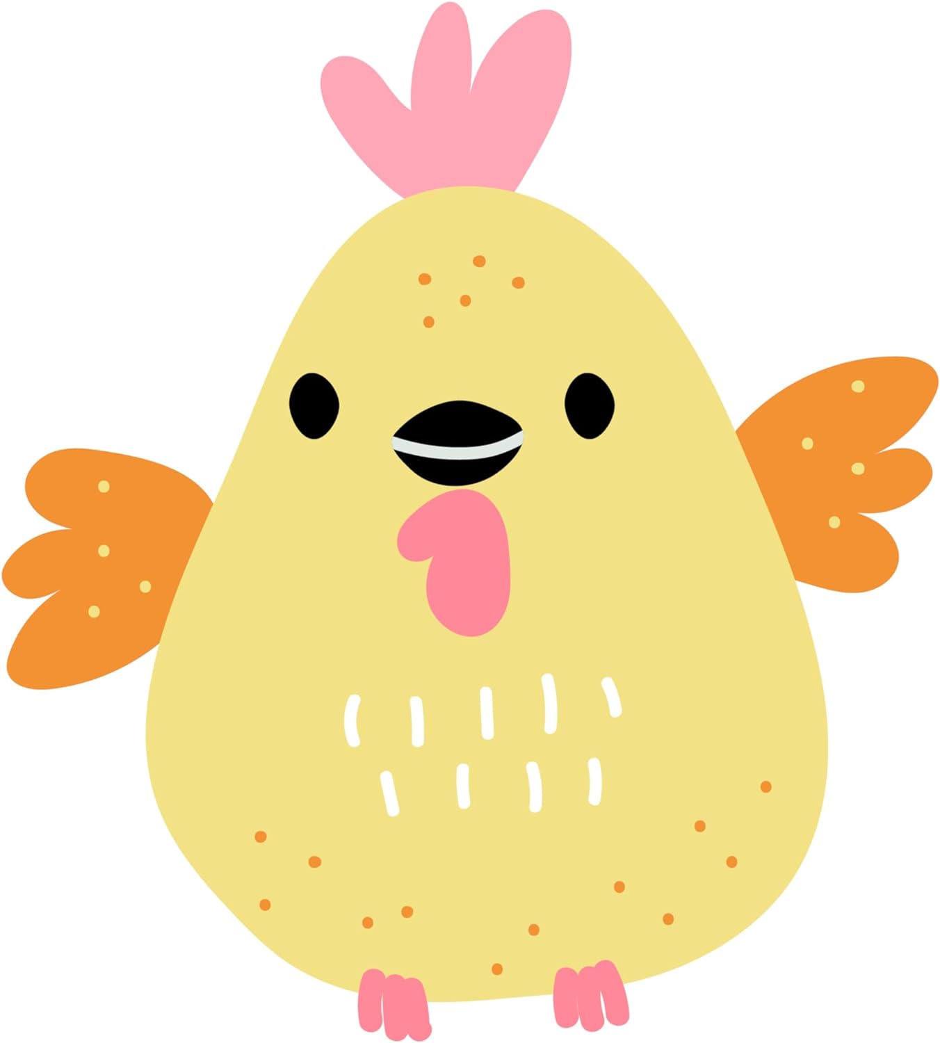 Inspirational Quote "Little Chick Hatched" Motivational Sticker Vinyl Decal Motivation Stickers- 5" Vinyl Sticker Waterproof