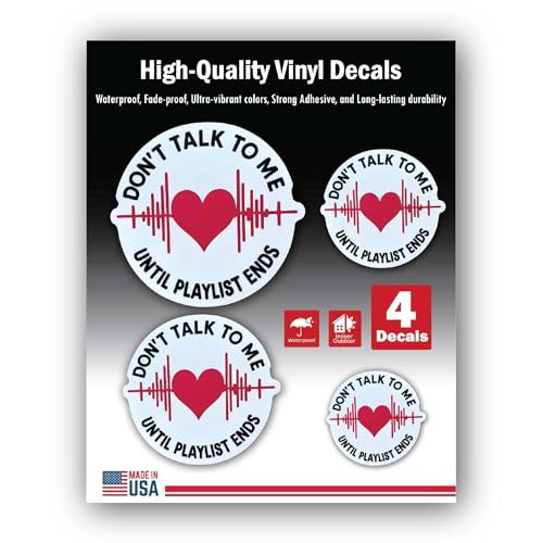 2 (Pieces) 3" and 5" Stickers n Decals Own Who You are - Motivational Sticker Vinyl Decal Sticker, W