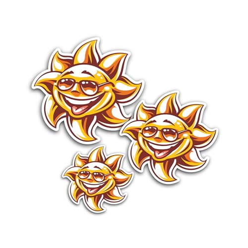 2 (Pieces) 3" and 5" You are The Best Message Sticker, Waterproof Vinyl Decals for Many Purpose Like