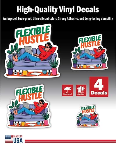 Inspirational Quote Be Your Own Kind of Beautiful Motivational, Vinyl Decal Motivation Stickers- 5" 