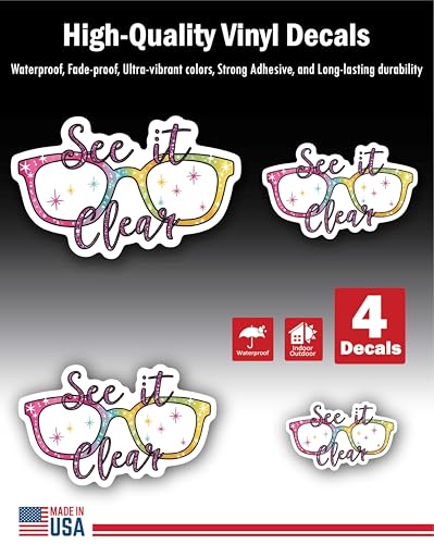 2 (Pieces) 3" and 5" Stickers n Decals Yellow Thunder - Motivational Sticker Vinyl Decal Sticker, Wa