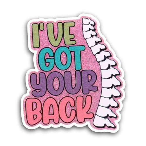 2 (Pieces) 3" and 5" I've Got Your Back Sticker, Waterproof Vinyl Decals for Many Purpose Like Cars,