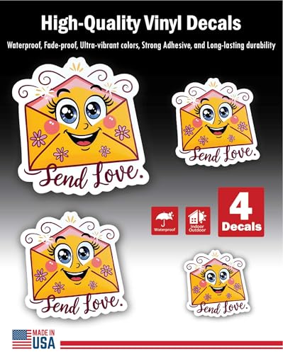 Inspirational Quote Love More Motivational Sticker Vinyl Decal Motivation Stickers - 5" Vinyl Sticke