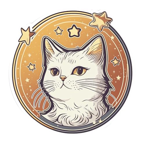 2 (Pieces) 3" and 5" Stickers n Decals Good Witch - Motivational Sticker Vinyl Decal Sticker, Waterp