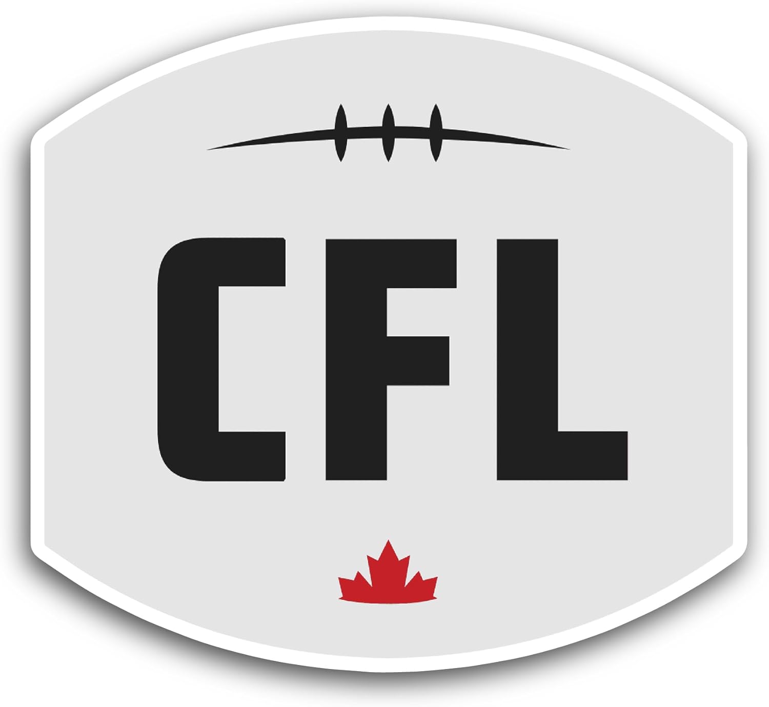2 (Pieces) 3" and 5" CFL Sticker, Waterproof Vinyl Decals for Many Purpose Like Cars, Trucks, Laptops, Phones, Windows and More