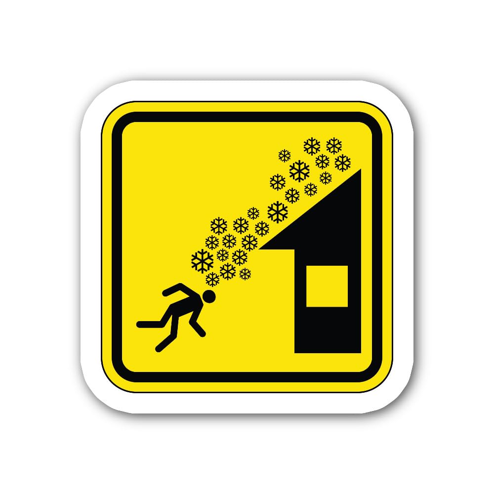 2 (Pieces) 3" and 5" Sunset Roller Coaster Ascent Sticker, Waterproof Vinyl Decals for Many Purpose 