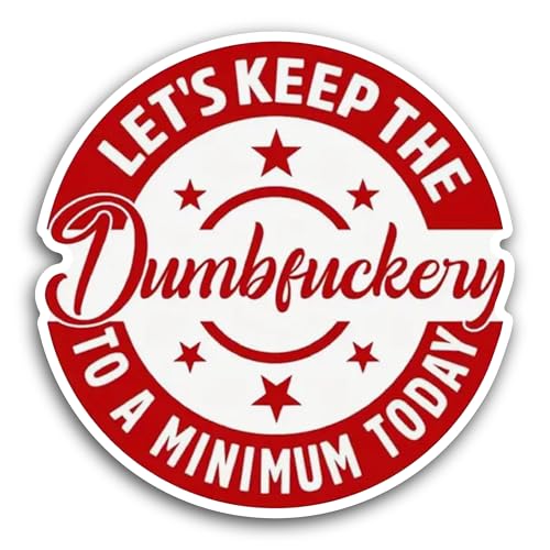 2 (Pieces) 3" and 5" Lets Keep The Text Sticker, Waterproof Vinyl Decals for Many Purpose Like Cars,