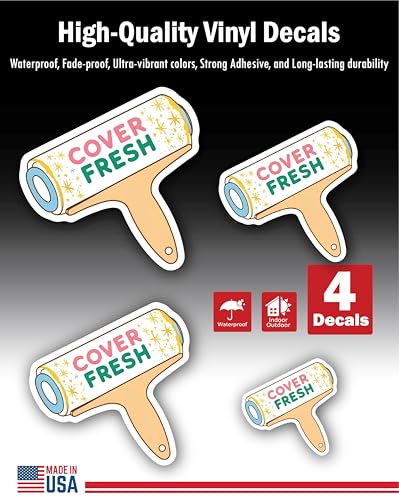 2 (Pieces) 3" and 5" Stickers n Decals Fantastic Motivational Sticker - Motivational Sticker Vinyl D