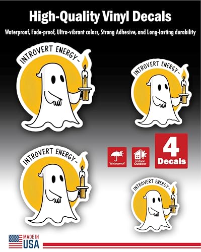 2 (Pieces) 3" and 5" Stickers n Decals Leave Room for Magic - Motivational Sticker Vinyl Decal Stick
