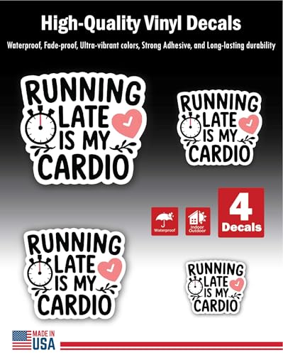 2 (Pieces) 3" and 5" Stickers n Decals G00D Vibes - Motivational Sticker Vinyl Decal Sticker, Waterp