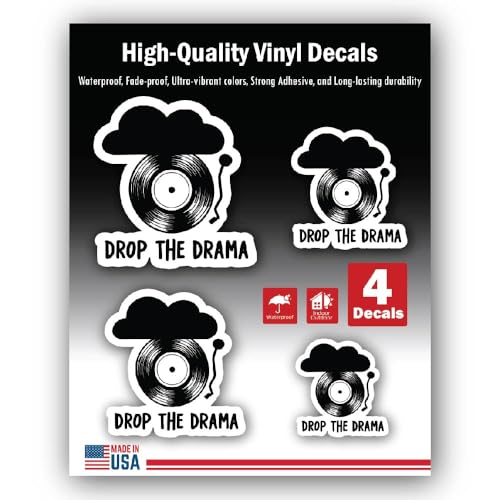 Inspirational Quote Yesterday is Heavy Put It Down Motivational Sticker Vinyl Decal Motivation Stick