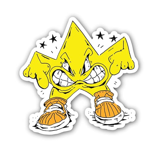 2 (Pieces) 3" and 5" Mixed Fruit Water Splash Sticker, Waterproof Vinyl Decals for Many Purpose Like