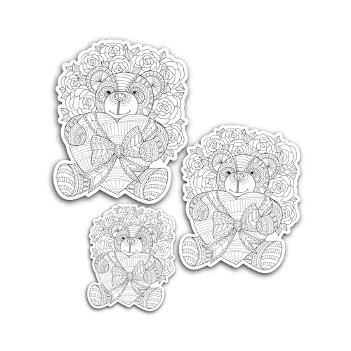 2 (Pieces) 3" and 5" Hand Art Sticker, Waterproof Vinyl Decals for Many Purpose Like Cars, Trucks, L