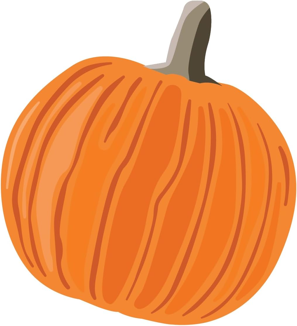 Inspirational Quote Orange Pumpkin Motivational Sticker Vinyl Decal Motivation Stickers- 5" Vinyl Sticker Waterproof
