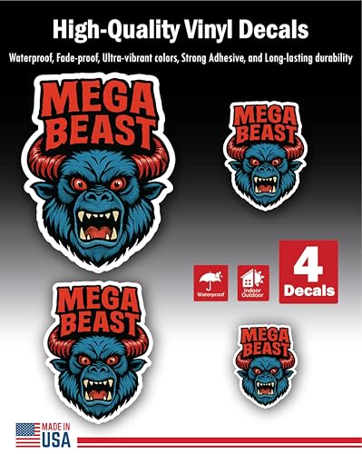 2 (Pieces) 3" and 5" Stickers n Decals Delightful Great Gift - Motivational Sticker Vinyl Decal Stic