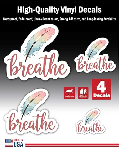 2 (Pieces) 3" and 5" Stickers n Decals Make People Feel Loved Today - Motivational Sticker Vinyl Dec