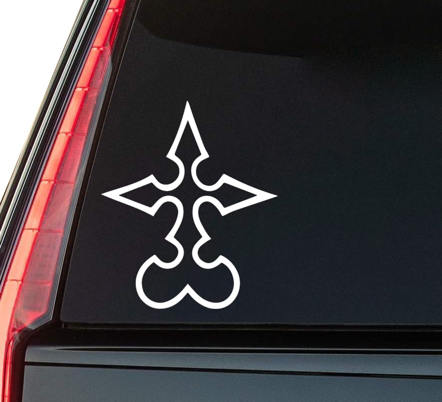 2 (Pieces) 3" and 5" Joy TOTHE World Sticker, Waterproof Vinyl Decals for Many Purpose Like Cars, Tr