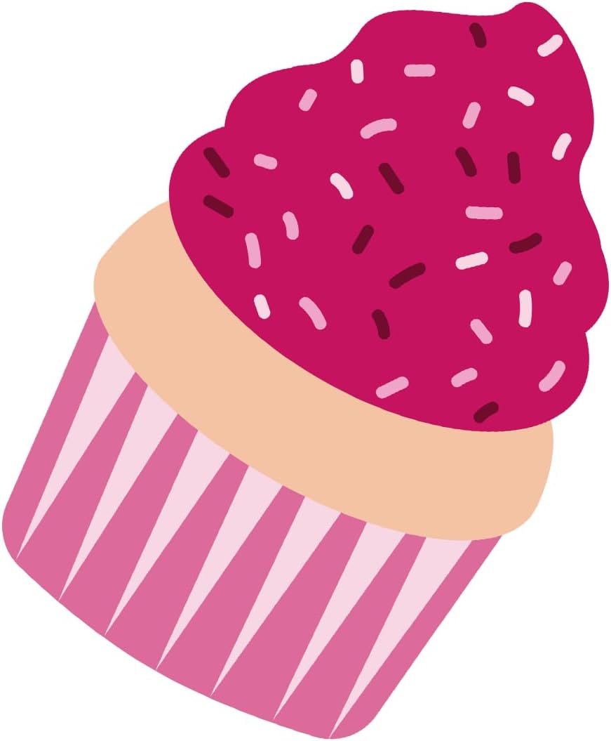 Inspirational Quote Cup Cake Sticker Motivational Sticker Vinyl Decal Motivation Stickers- 5" Vinyl Sticker Waterproof