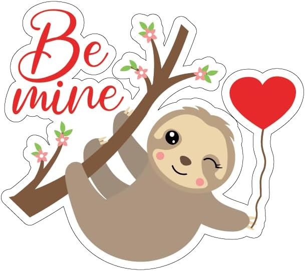 Inspirational Quote Be Mine Motivational Sticker Vinyl Decal Motivation Stickers- 5" Vinyl Sticker Waterproof