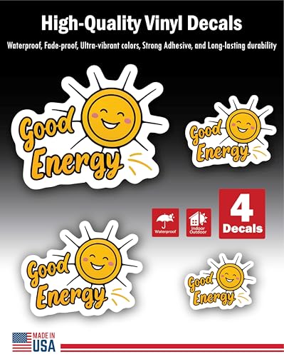 2 (Pieces) 3" and 5" Stickers n Decals Amazing - Motivational Sticker Vinyl Decal Sticker, Waterproo